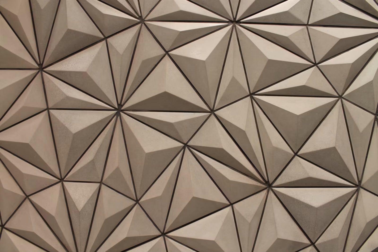 3D geometric wall panels
